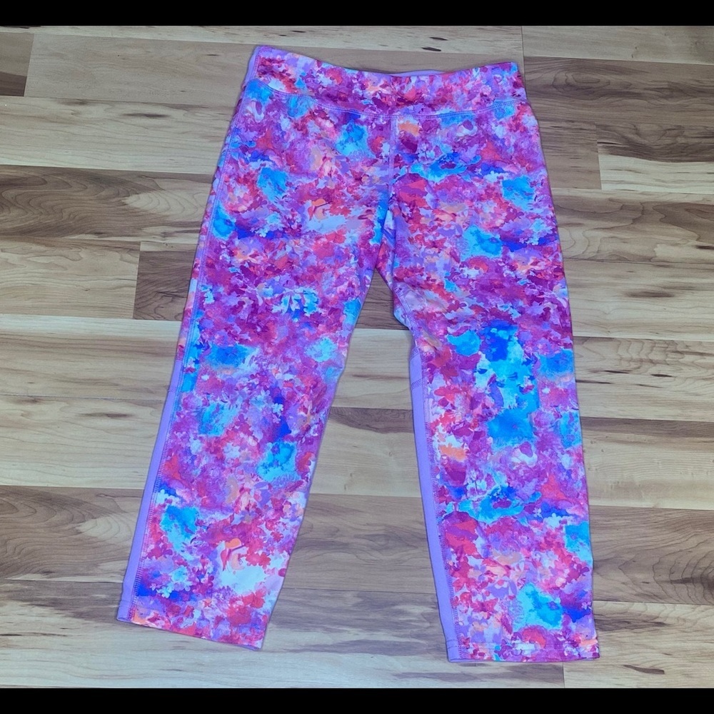 C9 Champion Duo Dry Purple Floral Leggings XL